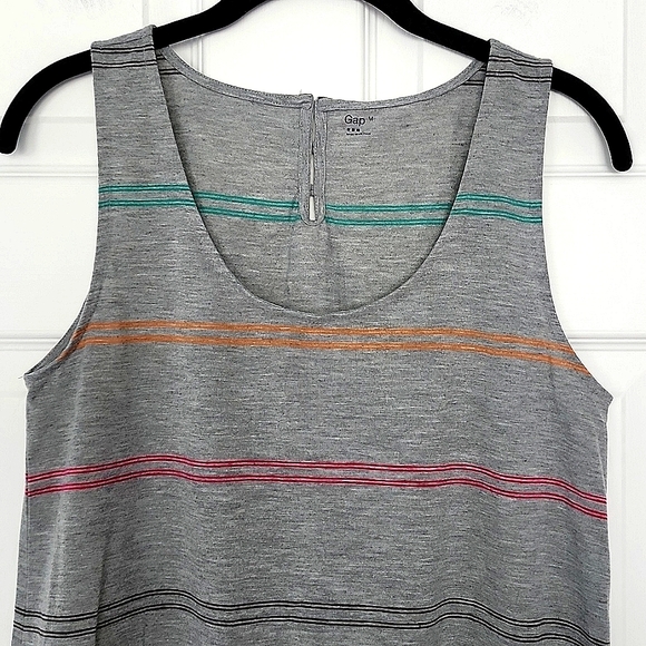 GAP striped banded waist top - Picture 2 of 7